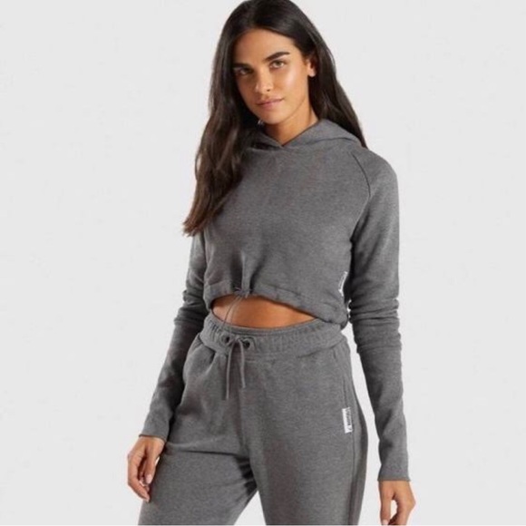 Gymshark Tops - Gymshark Cropped Hoodie